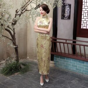 Robe Chinoise Femme Soie