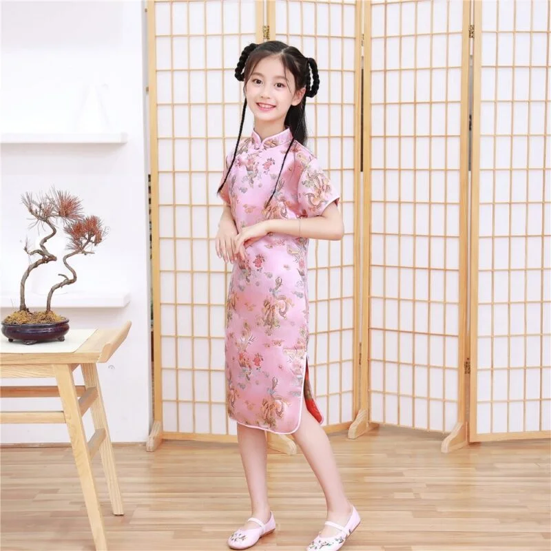 Robe Chinoise Fille Pas Cher