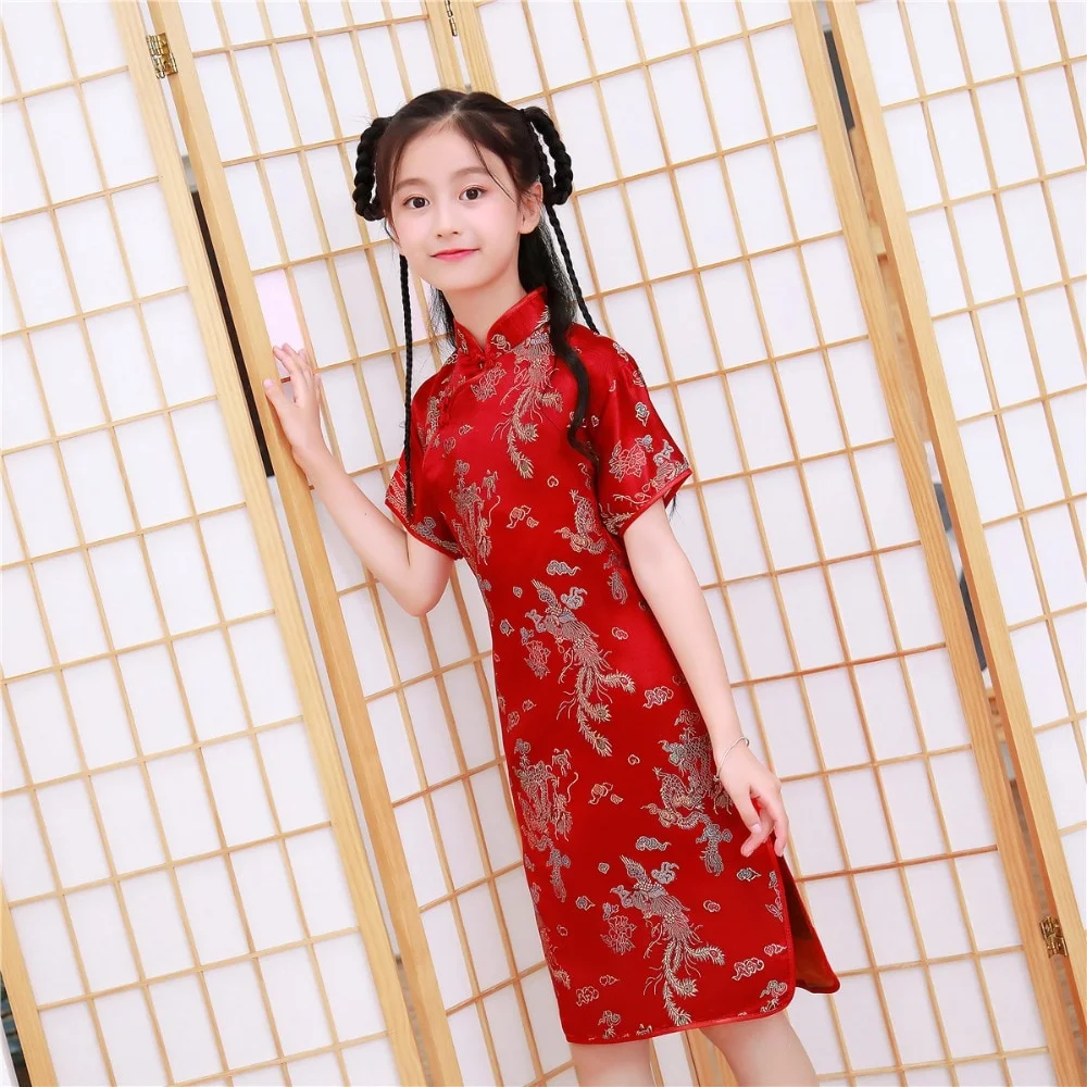 Robe Chinoise Fille