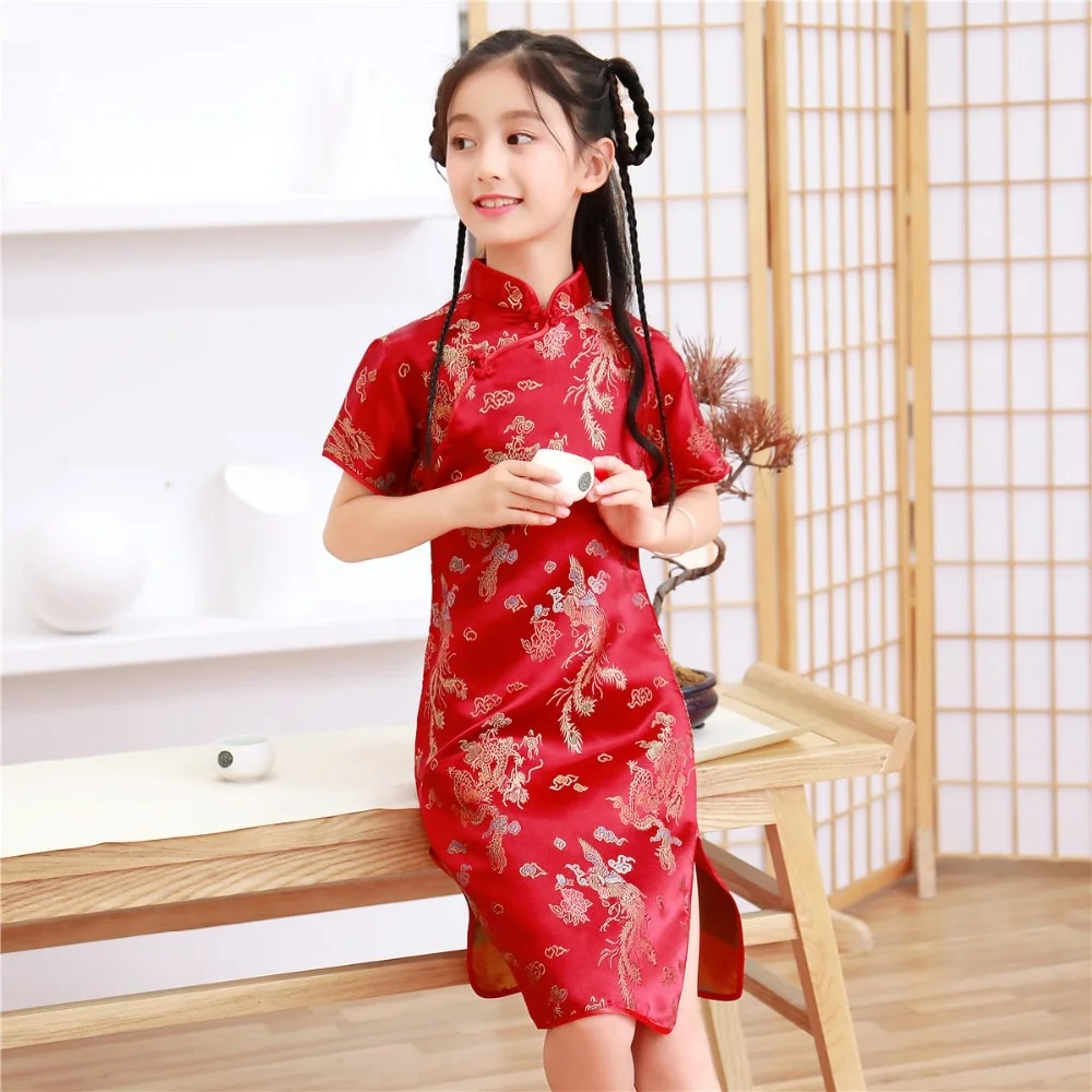 Robe Chinoise Fille
