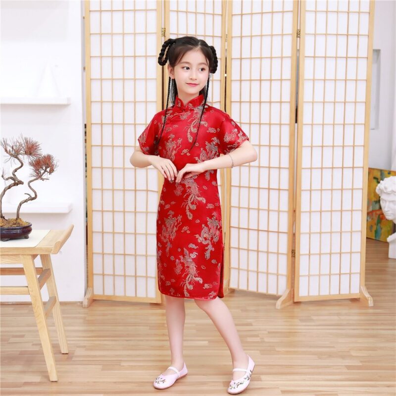 Robe Chinoise Fille