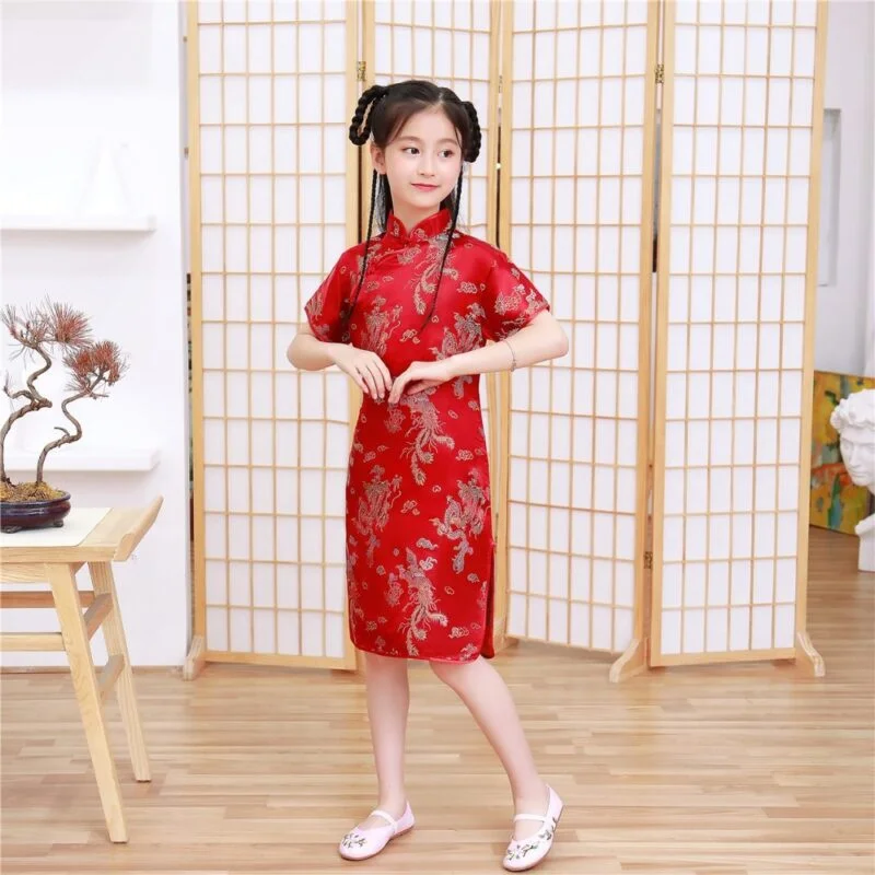 Robe Chinoise Fille