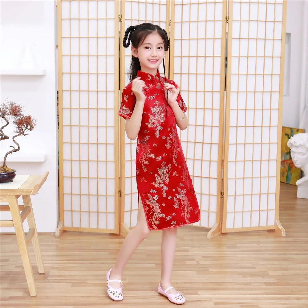 Robe Chinoise Fille