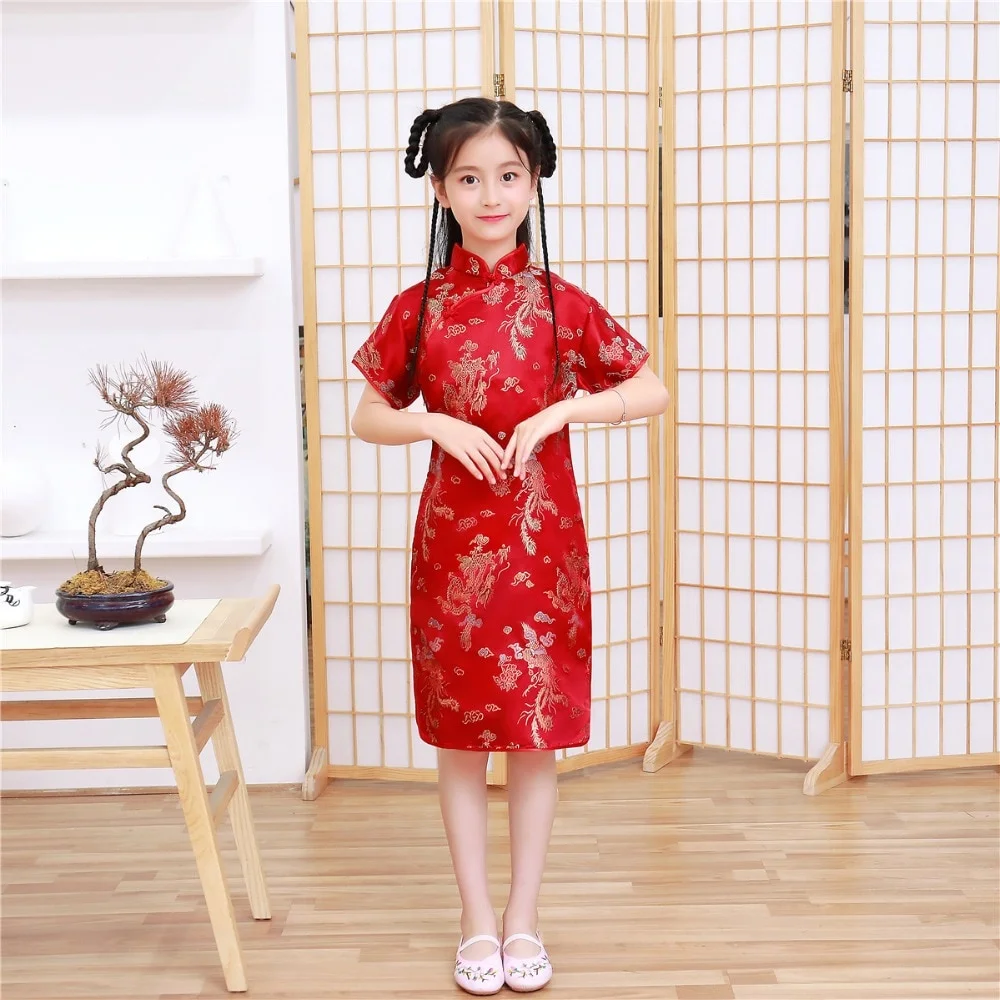 Robe Chinoise Fille