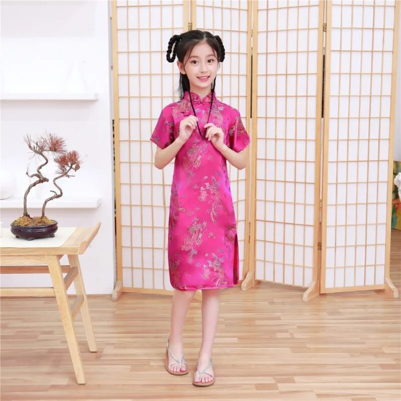 Robe Chinoise Petite Fille