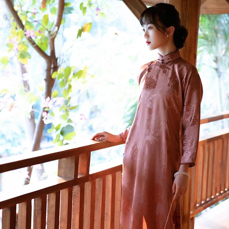 Robe Chinoise Longue Traditionnelle