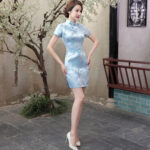 Robe Chinoise Satin