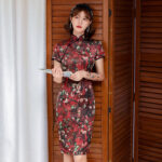 Robe Chinoise Chic Moderne