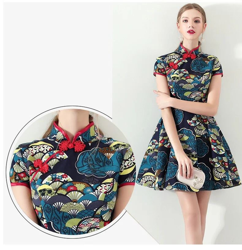 Robe Chinoise Traditionnelle Qipao