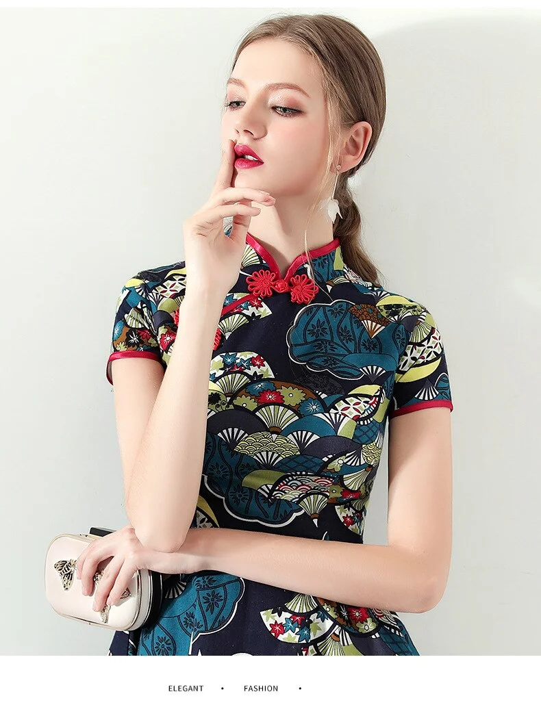 Robe Chinoise Traditionnelle Qipao
