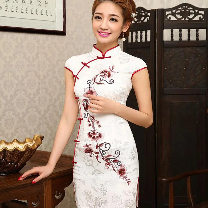 Robe De Soiree Style Chinoise