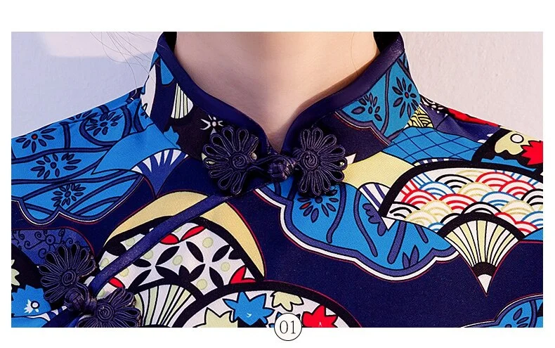 Robe Qipao Chinoise
