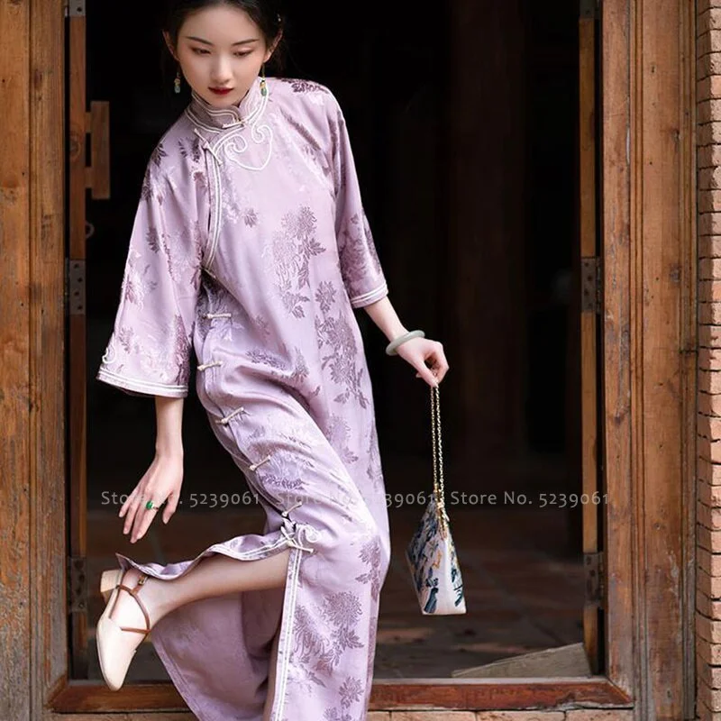 Robe Chinoise Longue Traditionnelle