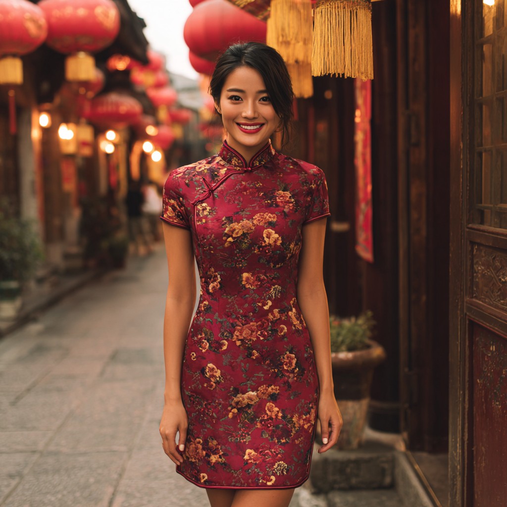 La Robe Chinoise Courte : quand la tradition se taille une modernité