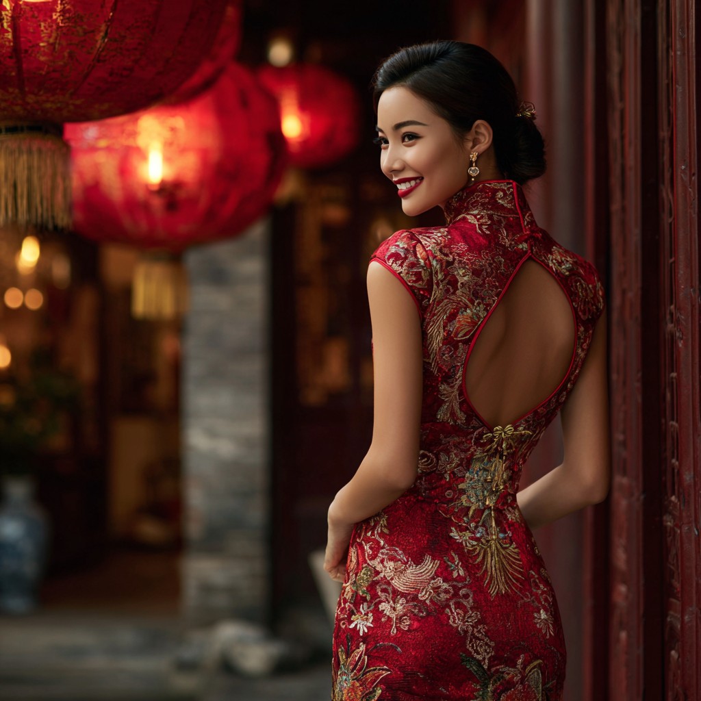 La robe chinoise dos nu : quand le qipao réinvente sa propre modernité