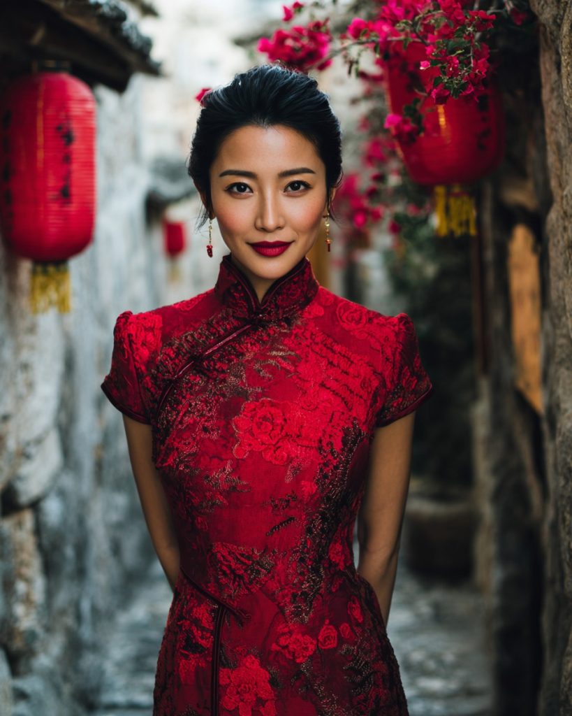La Robe Chinoise Fendue : du Palais à la Scène du Monde