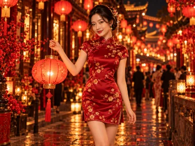 Robe chinoise pour le Nouvel An chinois
